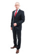 © Catalin Pop - Full body senior business man standing being serious