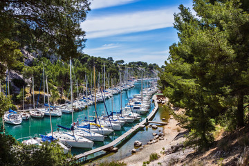 Poster -  Small fjords in Calanque National Park