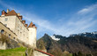 Medieval castle in Gruyere, Switzerland