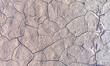 Textur aus Fuerteventura,  Kanaren,  - ausgetrockneter und aufgebrochner Boden 