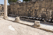 Ancient Roman Public Toilet.