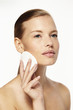 © sanneberg - Cleansing perfect skin on beautiful woman