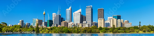 Obraz Dibond Panorama Sydney środkowa dzielnica biznesu - Australia