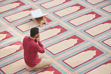 Wall Mural - muslim praying