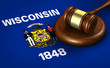 Wisconsin Legal System And Law Concept