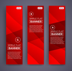 Wall Mural - abstract banners. vector eps10 backgrounds.