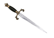 Dagger Fantasy Adventure. Sword On White Background