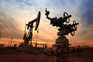 The oil pump, industrial equipment