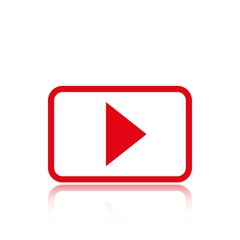 video icon stock vector illustration flat design