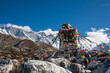 Memorial to all who died while climbing Everest, Khumbu, Nepal