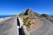 Famous hairpin curve on the road to the village of Sa Calobra on Mallorca, Spain