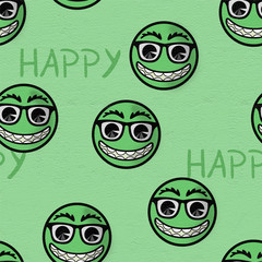 Sticker - creative happy background