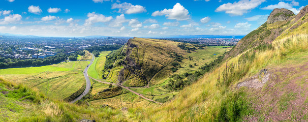 Poster - Edinburgh from Arthur's Seat