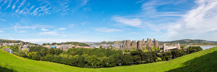 Wall Mural - Conwy Castle in Wales