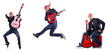© Elnur - Guitar player isolated on the white