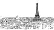Paris Skyline Animation