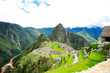 Machu Picchu, Peruvian travel destination, Cuzco, Peru. World Heritage site. New seven wonder of the world.