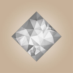 Wall Mural - Diamond square shape