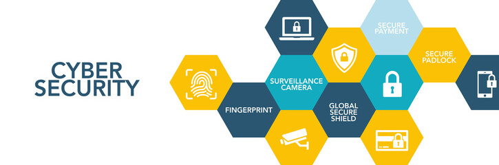Cyber Securıty Icon Concept