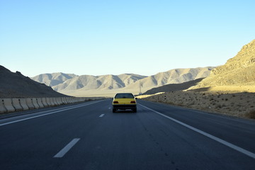 Shahin Shahr to Fereydoun Shahr, Esfahan, on the spring road trip, within 2 hour drive environment will totally change  