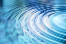 Abstract Blue Ripples Background