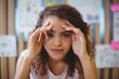 © WavebreakMediaMicro - Portrait of frustrated female graphic designer