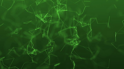 4k abstract futuristic technology background with lines and dots