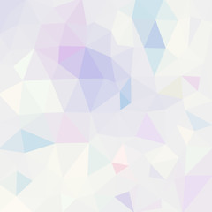 Wall Mural - polygonal mosaic background in pastel colors