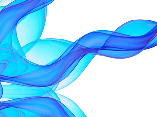 Wall Mural - fractal wave - abstract digitally generated image