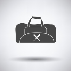 Canvas Print - Cricket bag icon