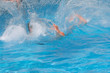 © DmyTo - Man jumped into the pool making a lot of splashes