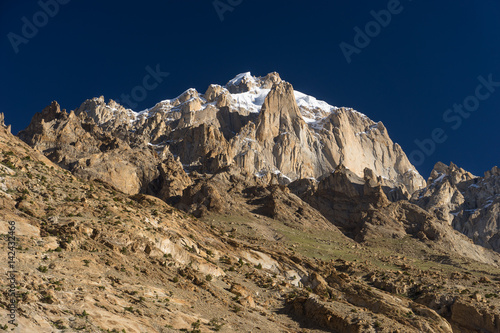 Paiju mountain peak, one of iconic peak in K2 trekking trail, Pakistan