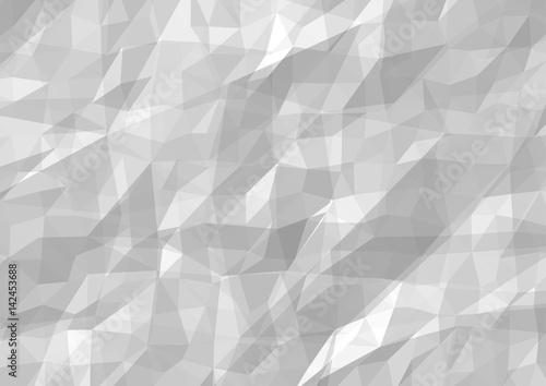 Wrinkled Paper Background - Abstract Textured Illustration, Vector