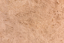 Full Frame Close-up Of A Adobe Mud Wall