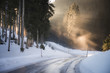 © Westend61 - Austria, Salzkammergut, evening light on Postalm road