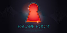 Real-life Room Escape And Quest Game Poster.