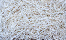 Texture And Background Finely Shredded White Paper
