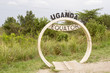 Equator banner sign in Uganda