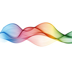 abstract wave vector background, rainbow waved lines for brochure, website, flyer design.