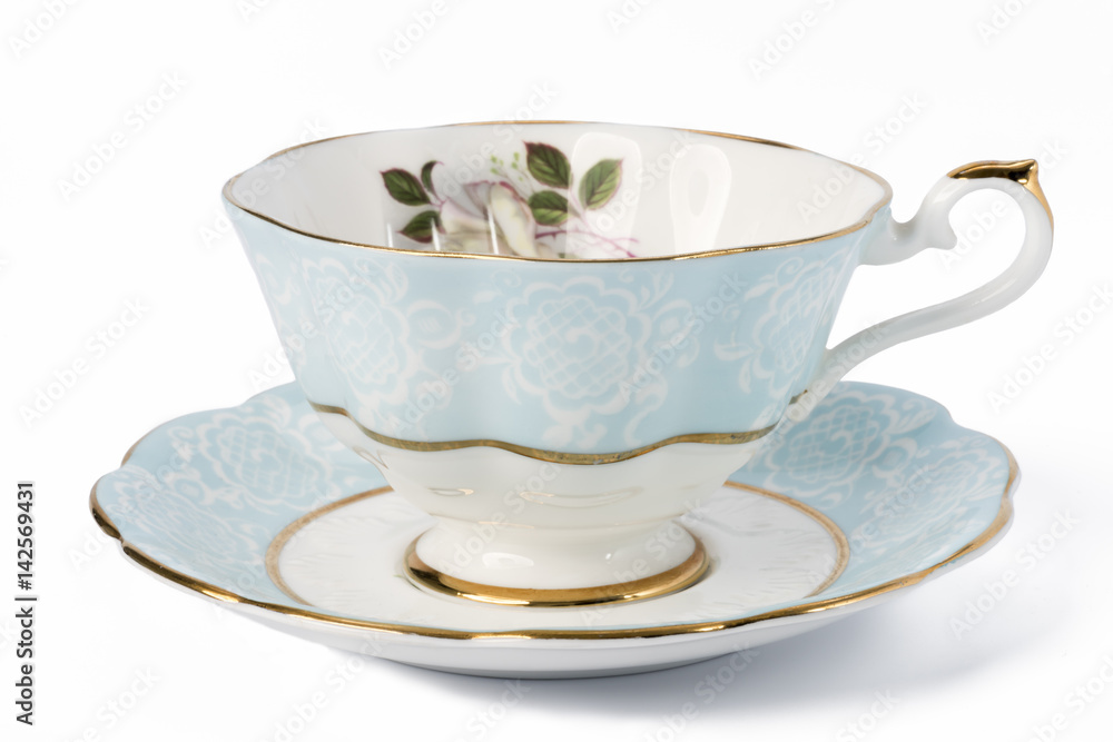 Vintage Tea Cup - obrazy, fototapety, plakaty 