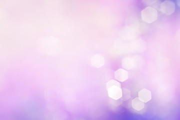 Wall Mural - glitter sweet color soft blur bokeh de focus color filter abstract background