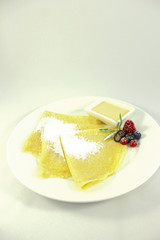 Pancakes with cottage cheese 2