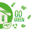 © djvstock - go green environment ecology concept vector illustration eps 10