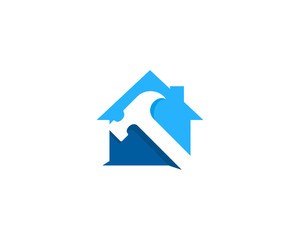 House Repair Icon Logo Design Element