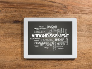 Canvas Print - Arrondissement