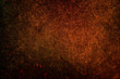 canvas print picture - Hintergrund orange rot schwarz braun grunge