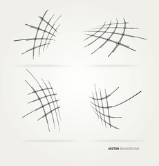 Wall Mural - Abstract technological network