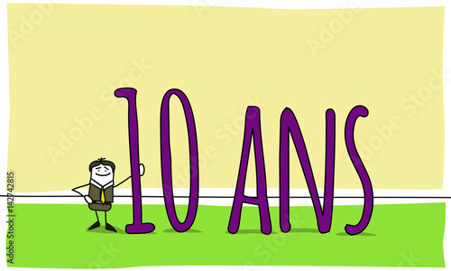 10 Ans Celebration D Un Anniversaire D Entreprise Stock Vector Adobe Stock 10 Ans Celebration D Un Anniversaire D Entreprise Stock Vector Adobe Stock
