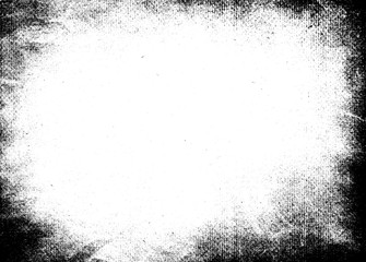 Wall Mural - abstract dirty or aging frame. dust particle and dust grain texture on white background, dirt overla