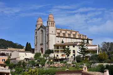 Poster - Joan Baptista in village Calvia,island Mallorca